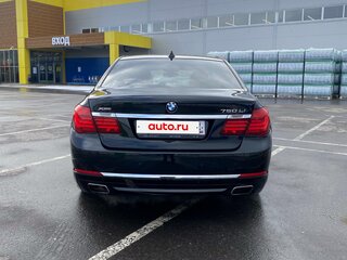 2014 BMW 7 серии Long 750Li xDrive V (F01/F02/F04) Рестайлинг, чёрный, 2800000 рублей, вид 3