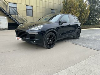 2016 Porsche Cayenne S Diesel II Рестайлинг (958), синий, 5000000 рублей, вид 5