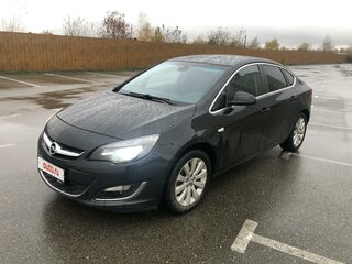 2014 Opel Astra J Рестайлинг, чёрный, 1200000 рублей, вид 1