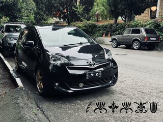 2011 Toyota Ractis II, чёрный, 1250000 рублей, вид 4