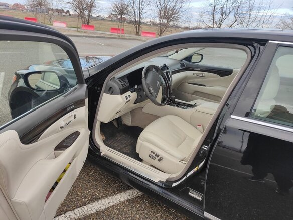 2009 Lexus LS Long 460 L IV Рестайлинг, чёрный, 1490000 рублей - вид 9