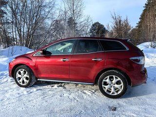 2011 Mazda CX-7 I Рестайлинг, красный, 890000 рублей, вид 4
