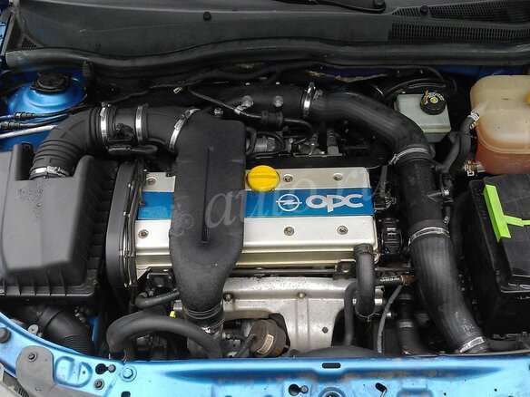 2008 Opel Astra OPC H, синий - вид 3