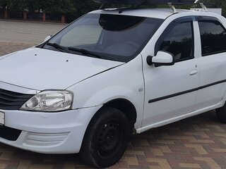 2013 Renault Logan I Рестайлинг, белый, 360000 рублей, вид 3