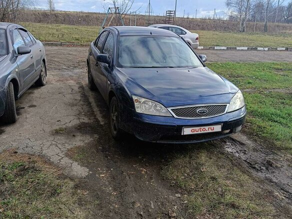 2005 Ford Mondeo III Рестайлинг, синий, 250000 рублей - вид 2