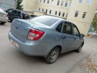 2015 Lada (ВАЗ) Granta I, серебристый, 550000 рублей, вид 4