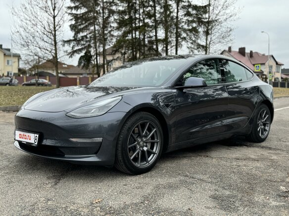 2021 Tesla Model 3 Long Range I, серый, 3050000 рублей - вид 2