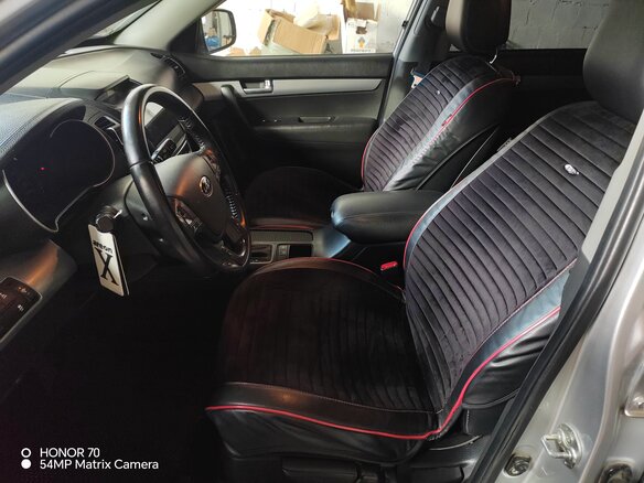 2012 Kia Sorento II Рестайлинг, серебристый - вид 12