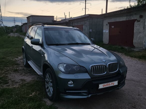 2007 BMW X5 3.0d II (E70), серый, 1800000 рублей - вид 17