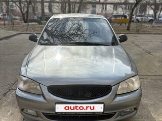 2004 Hyundai Accent ТагАЗ II, серый, 500000 рублей, вид 1