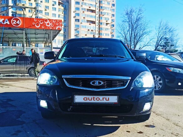 2008 Lada (ВАЗ) Priora I, синий, 360000 рублей - вид 3