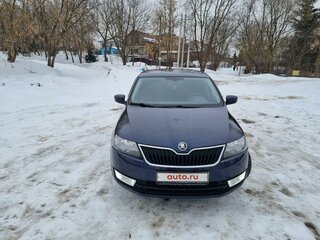2017 Skoda Rapid I, синий, 1200000 рублей, вид 3