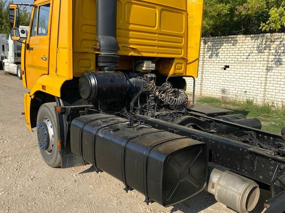 2009 КамАЗ 5460, жёлтый, 1150000 рублей - вид 1