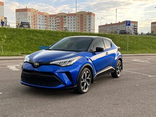 2020 Toyota C-HR I Рестайлинг, синий, 2400000 рублей, вид 4