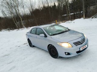 2008 Toyota Corolla X (E140, E150), голубой, 730000 рублей, вид 1