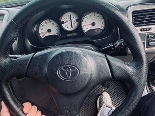 2001 Toyota Caldina II Рестайлинг, чёрный, 890000 рублей, вид 5