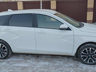 2019 Lada (ВАЗ) Vesta SW I, белый, 1350000 рублей, вид 3