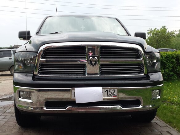 2010 Dodge RAM IV (DS/DJ), чёрный - вид 1