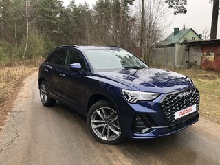 2022 Audi Q3 45 TFSI II (F3), синий, 2850000 рублей, вид 5