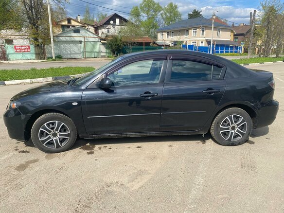 2007 Mazda 3 I (BK) Рестайлинг, чёрный, 520000 рублей - вид 6