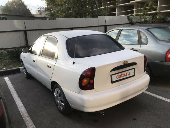 2007 Chevrolet Lanos I, белый, 260000 рублей - вид 2