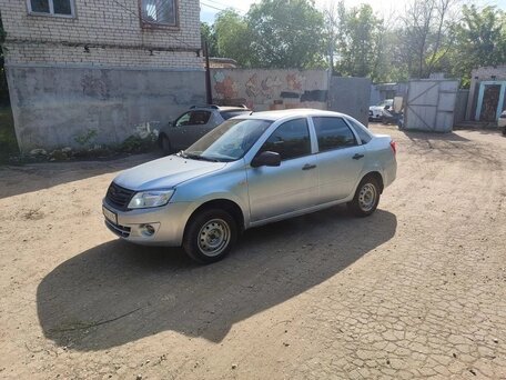 2014 Lada (ВАЗ) Granta I, голубой, 290000 рублей, вид 1