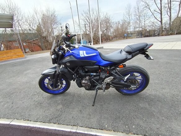 2017 Yamaha MT-07 (FZ-07), синий, 730000 рублей - вид 8