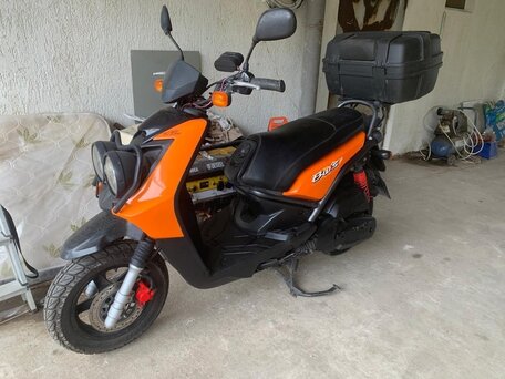2008 Yamaha BWs, оранжевый, 160000 рублей, вид 1
