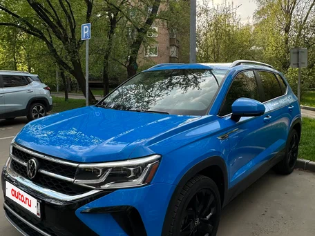 2021 Volkswagen Taos I, синий, 1880000 рублей, вид 1