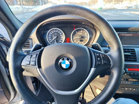 2012 BMW X6 30d I (E71), серый, 3200000 рублей - вид 10