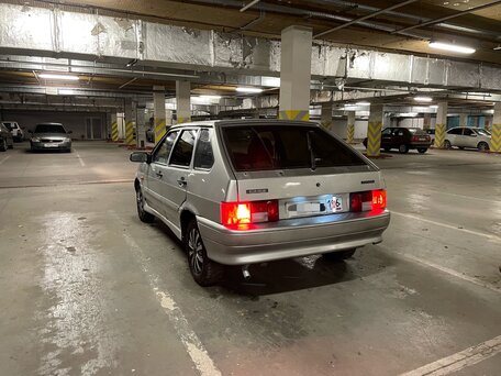 2008 Lada (ВАЗ) 2114, серебристый, 132000 рублей, вид 4