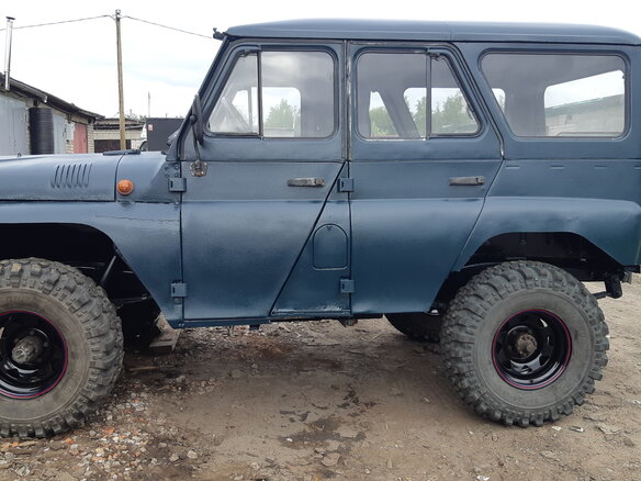 1997 УАЗ 31519, синий, 150000 рублей - вид 6