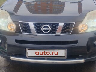 2007 Nissan X-Trail II, чёрный, 1350000 рублей, вид 1