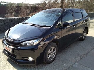 2013 Toyota Wish II Рестайлинг, чёрный, 1700000 рублей, вид 2