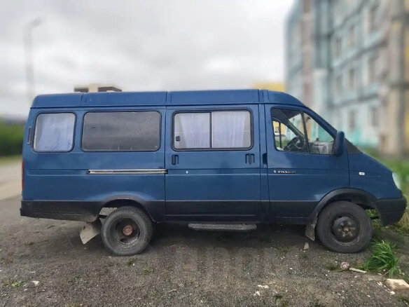 2005 ГАЗ ГАЗель (3221), синий, 320000 рублей - вид 6
