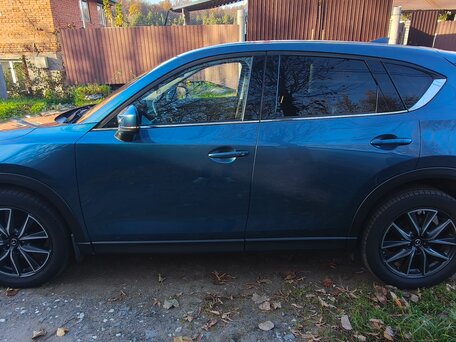 2017 Mazda CX-5 II, голубой, 2650000 рублей, вид 4
