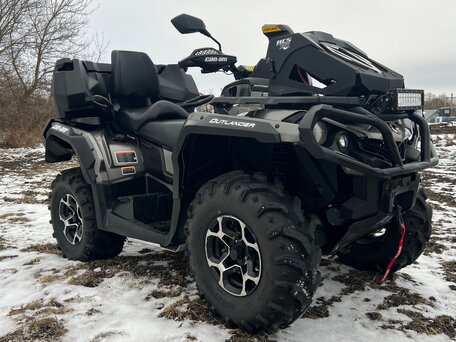2014 BRP Can-Am Outlander Max XT-P 650T, серый, 1270000 рублей, вид 3