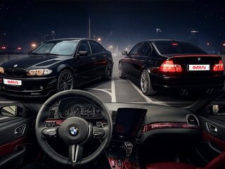 2002 BMW 3 серии 320i IV (E46) Рестайлинг, чёрный, 1300000 рублей, вид 1