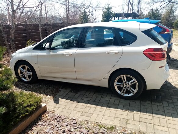 2017 BMW 2 серии Active Tourer 218i F45, белый, 1290000 рублей - вид 7