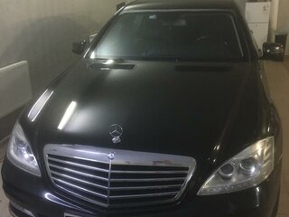 2007 Mercedes-Benz S-Класс Long 600 Guard V (W221), чёрный, 1450000 рублей, вид 1