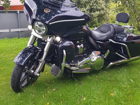 2018 Harley-Davidson Street Glide, синий, 2300000 рублей, вид 4