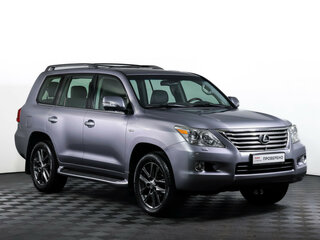2007 Lexus LX 570 III, серебристый, 2950000 рублей, вид 3