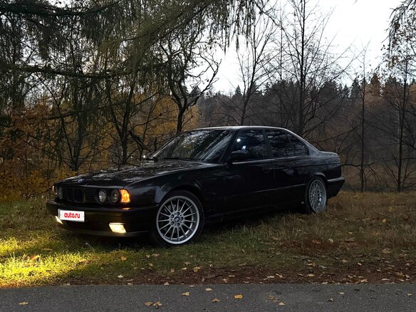 1992 BMW 5 серии 520i III (E34), чёрный, 700000 рублей - вид 21