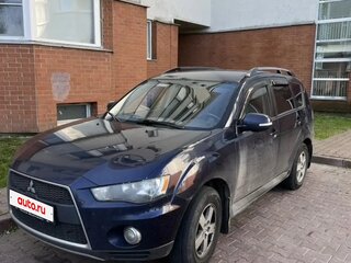 2012 Mitsubishi Outlander II Рестайлинг, синий, 900000 рублей, вид 1