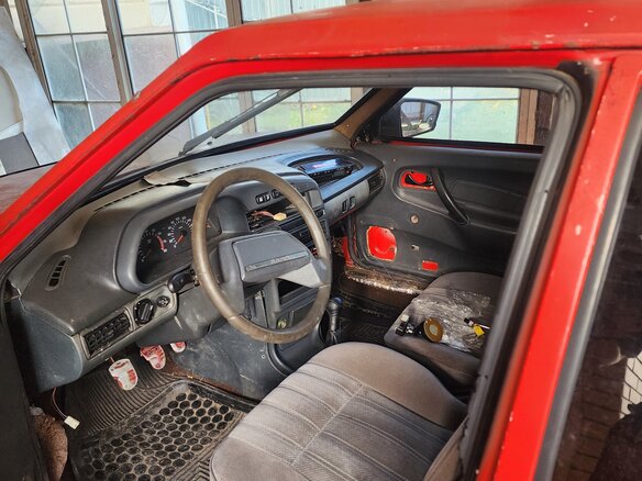 1991 Lada (ВАЗ) 2109, красный, 35000 рублей - вид 5
