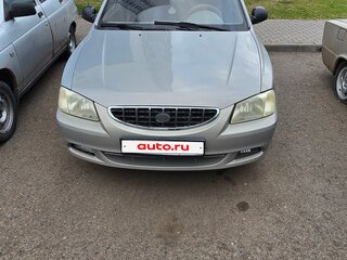 2008 Hyundai Accent ТагАЗ II, бежевый, 380000 рублей, вид 1