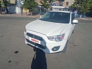 2014 Mitsubishi Outlander Sport I Рестайлинг, белый, 1280000 рублей, вид 2