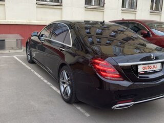 2019 Mercedes-Benz S-Класс 350 d Long VI (W222, C217) Рестайлинг, чёрный, 5150000 рублей, вид 1