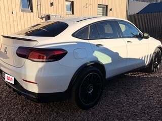 2021 Mercedes-Benz GLC Coupe 300 d I (C253) Рестайлинг, белый, 5300000 рублей, вид 4