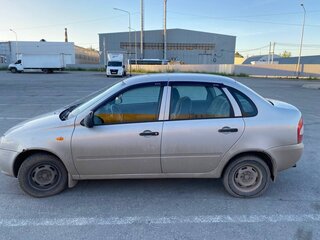 2008 Lada (ВАЗ) Kalina I, серебристый, 210000 рублей, вид 4